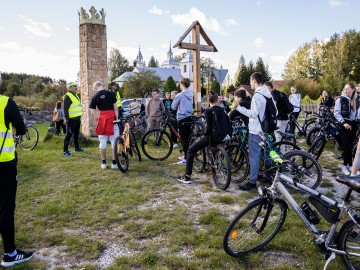 13Relacja z rajdu rowerowego szlakiem królewskich łowów w ppk. fot. damian kuzdak.jpg, 